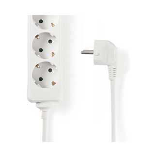 ProCable Stekkerdoos 3-voudig | 1.5 meter (Wit) 41136 51293 55.202.65 D4983 EXSO315F1WT K060401044 - 3