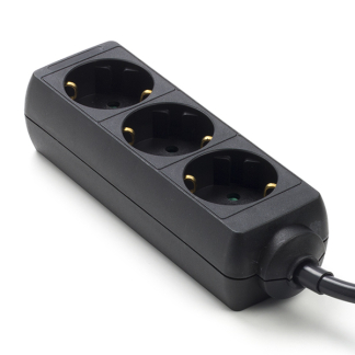 ProCable Stekkerdoos 3-voudig | 1.5 meter (Zwart) 41181 51295 55.202.66 D4997 EXSO315F1BK K060401043 - 1