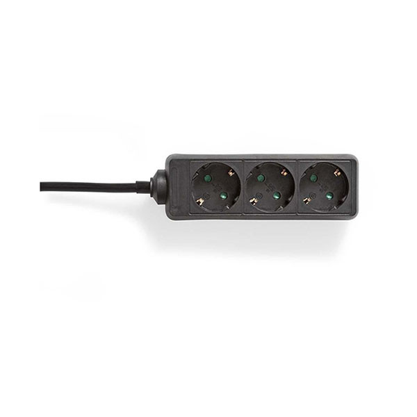 ProCable Stekkerdoos 3-voudig | 1.5 meter (Zwart) 41181 51295 55.202.66 D4997 EXSO315F1BK K060401043 - 2