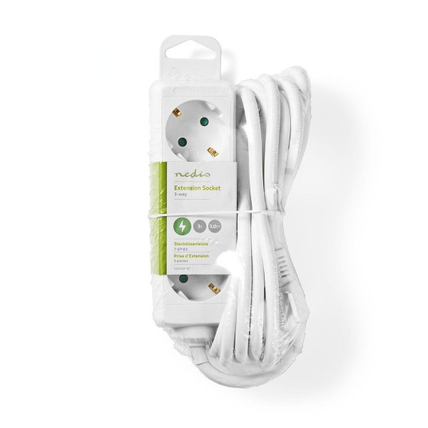 ProCable Stekkerdoos 3-voudig | 3 meter (Wit) 41140 51075 55.202.70 EXSO330F1WT N060401035 - 4