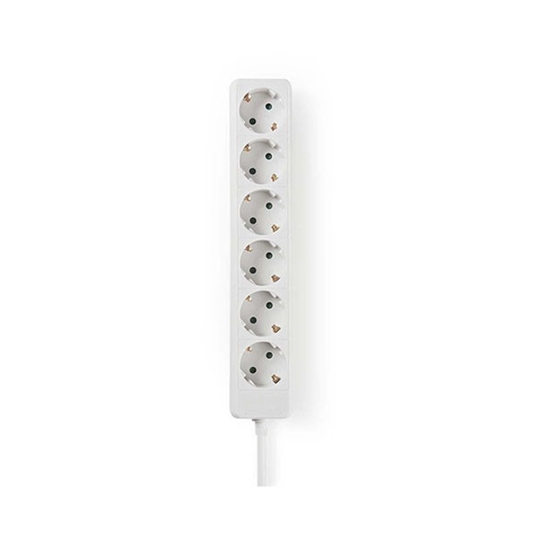 ProCable Stekkerdoos 6-voudig | 3 meter (Wit) 41162 51079 ESOC630F1WT EXSO630F1WT N060401037 - 2