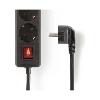 ProCable Stekkerdoos 6-voudig | 5 meter (Schakelaar, Zwart) 41249 55.202.90 K120601107 - 3
