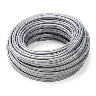 ProCable Tweelingsnoer | 2x 0.75 mm² | 10 meter (Zilver) 0303058 K180002206 - 1