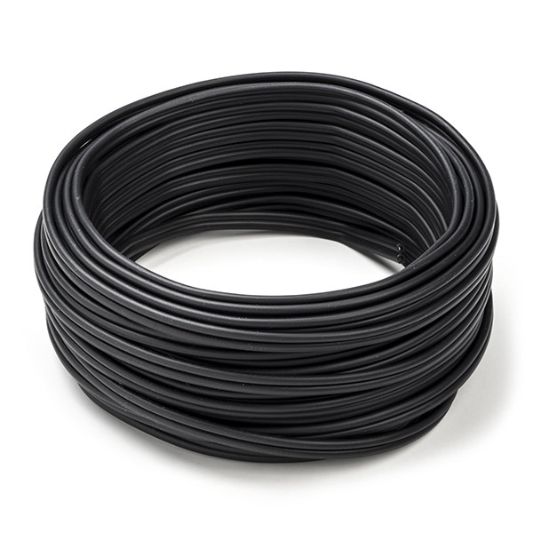 ProCable Tweelingsnoer | 2x 0.75 mm² | 10 meter (Zwart) 0303057 K180002202 - 1