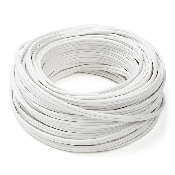 ProCable Tweelingsnoer | 2x 0.75 mm² | 20 meter (Wit) 0303054 K180002201 - 1