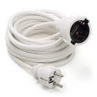ProCable Verlengsnoer | 5 meter (3x 1.50 mm², Randaarde, Kindveilig, Wit) PEXC105FWT K120601100 - 2