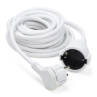 ProCable Verlengsnoer | 5 meter (Gehoekt, 3x 1.50 mm², Randaarde, Wit) 41205 55.204.68 93088 K120601102 - 2