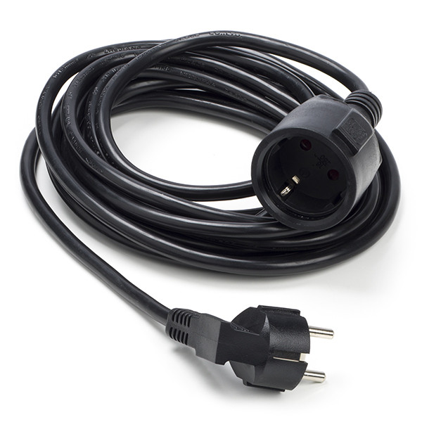 ProCable Verlengsnoer | 5 meter (Gehoekt, 3x 1.50 mm², Zwart) CEGL10230BK50 CEGP10230BK50 N010806022 - 2