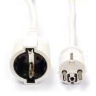 ProCable Verlengsnoer | ProCable | 3 meter (3x 1.50 mm², Randaarde, Kindveilig, Wit) PEXC1103FWT K120601099 - 1