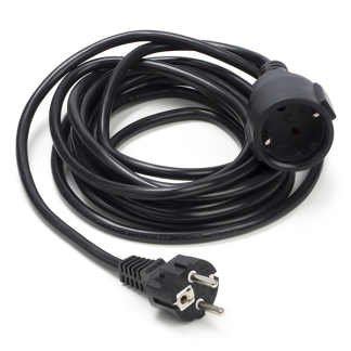ProCable Verlengsnoer | ProCable | 5 meter (3x 1.50 mm², Zwart) CEGB10200BK50 CEGL10200BK50 CEGP10200BK50 N010806019 - 2