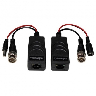 ProCable Videobalun BNC | RJ45 met voeding (60 dB, Tot 150 meter, Zwart) CV049 K170502002 - 1