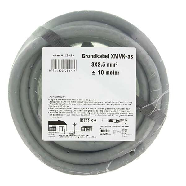 ProCable XMVK-as | Grondkabel | 10 meter (3x 2.5 mm²) 0126829 A180001514 - 5
