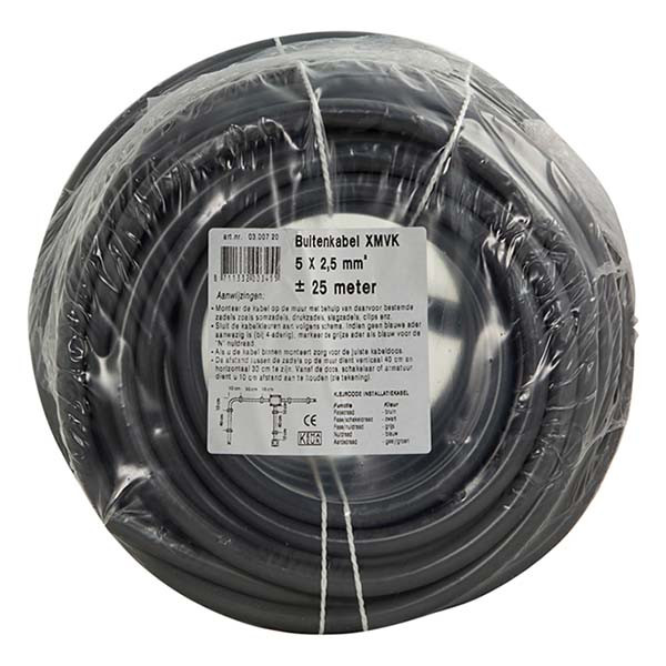 ProCable XMVK | Buitenkabel | 25 meter (5x 2.5 mm²) 0300720 A180001012 - 3