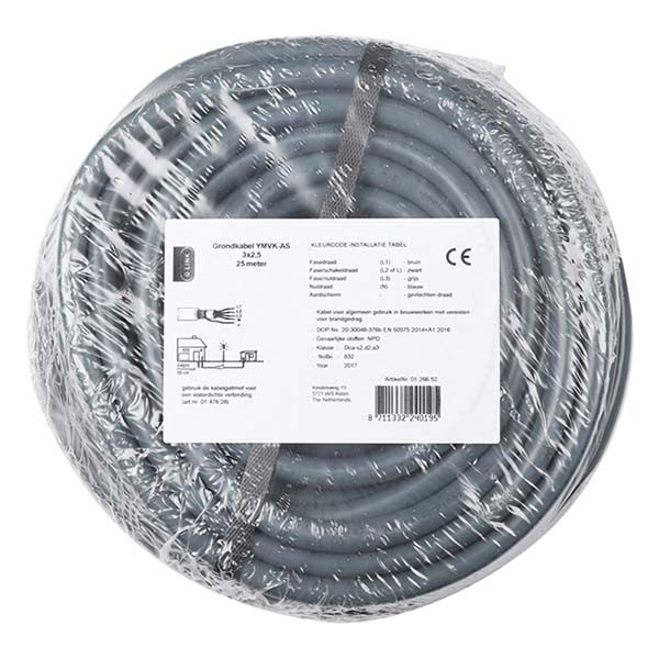 ProCable YMVK-as | Grondkabel | 25 meter (3x 2.5 mm²) 0126652 A180001511 - 3