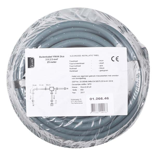 ProCable YMVK | Buitenkabel | 25 meter (3x 2.5 mm²) 0126646 A180001015 - 3