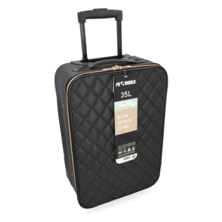 ProWorld Kofferset | ProWorld | 2-delig (Hand- en ruimbagage, Zwart) DG9000760 K170105423 - 4