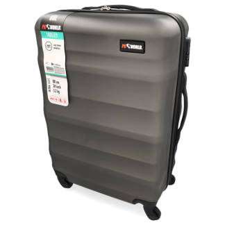 ProWorld Kofferset | ProWorld | 3-delig (Hand-, midden- en ruimbagage, Donkergrijs) FB5000150 K170105427 - 3