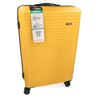 ProWorld Kofferset | ProWorld | 3-delig (Hand-, midden- en ruimbagage, Geel) DG4700040 K170105417 - 2