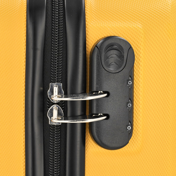 ProWorld Kofferset | ProWorld | 3-delig (Hand-, midden- en ruimbagage, Geel) DG4700040 K170105417 - 5