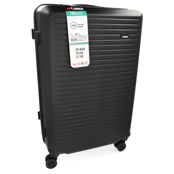 ProWorld Kofferset | ProWorld | 3-delig (Hand-, midden- en ruimbagage, Zwart) DG4700050 K170105418 - 2