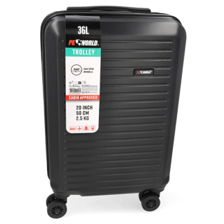 ProWorld Kofferset | ProWorld | 3-delig (Hand-, midden- en ruimbagage, Zwart) DG4700050 K170105418 - 4
