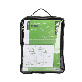 Pro Garden BBQ hoes | Rechthoekig | 147 x 61 x 112 cm (Zwart, Polyester) FC4640100 K170103179 - 2