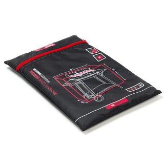 Pro Garden BBQ hoes | Rechthoekig | 95 x 50 x 75 cm (Polyester, PU coating, Zwart) FC4630240 K170103044 - 2