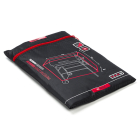 Pro Garden BBQ hoes | Rechthoekig | 95 x 60 x 85 cm (Polyester, PU coating, Zwart) FC4630260 K170103046 - 2