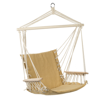 Pro Garden Hangstoel | Pro Garden | 100 x 53 cm (Spreidstok, Armleuningen, Terracotta) X39500540 K170104962