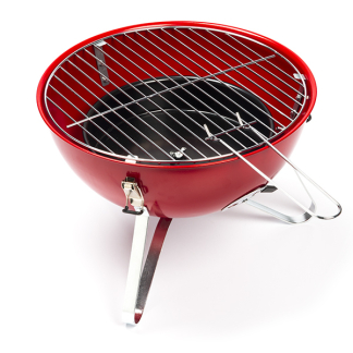 Pro Garden Houtskool BBQ | Pro Garden (Ø35 cm, Rood) C80215980 K170104939 - 