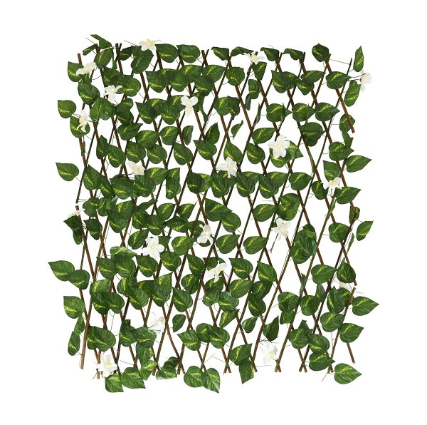 Pro Garden Kunsthaag | Pro Garden | 90 x 180 cm (Klimop, Witte bloemen) CY5910790 K170104840 - 1