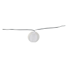 Pro Garden Lampionnen slinger | Pro Garden (10 leds, Solar, Schemersensor, 4.5 meter, Wit) DX9200520 K150101099 - 2