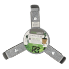 Pro Garden Plantentrolley | Pro Garden | Ø 24 – 35 centimeter (Metaal, Verstelbaar, Binnen/buiten, Max. 50 kg, 3 wielen, Grijs) C22230230 K170105373 - 2