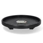Plantentrolley | Pro Garden | Ø 35 centimeter (Kunststof, Rond, Binnen/buiten, Max. 50 kg, 4 wielen, Antraciet)