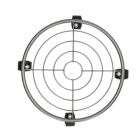 Pro Garden Plantentrolley | Pro Garden | Ø 35 centimeter (Metaal, Rond, Binnen/buiten, Max. 15 kg, 4 wielen, Grijs) C37209620 K170105370 - 2