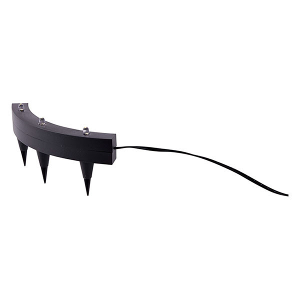 Pro Garden Solar boomverlichting | Pro Garden | 130 x 15 x 55 mm  (4 delen, 12 leds, Warm wit, Zwart) DX9954000 K170105998 - 2