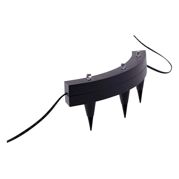 Pro Garden Solar boomverlichting | Pro Garden | 130 x 15 x 55 mm  (4 delen, 12 leds, Warm wit, Zwart) DX9954000 K170105998 - 1