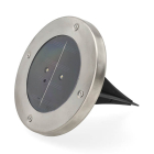 Pro Garden Solar grondspot | PerfectLED | 13 cm (Led, Schemersensor, Koel wit) DX9301040 K170105238 - 2
