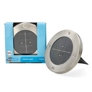 Pro Garden Solar grondspot | PerfectLED | 13 cm (Led, Schemersensor, Koel wit) DX9301040 K170105238 - 1