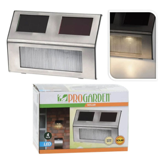Pro Garden Solar wandlamp | PerfectLED | 4 stuks (Led, Schemersensor, 5 lm) DT2100250 K170105236 - 5