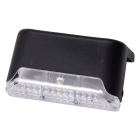 Pro Garden Solar wandlamp | ProGarden | 4 stuks | 8 x 4 x 4.5 centimeter (Kunststof, Zwart) DX9954050 K170106015 - 1