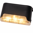 Pro Garden Solar wandlamp | ProGarden | 4 stuks | 8 x 4 x 4.5 centimeter (Kunststof, Zwart) DX9954050 K170106015 - 3