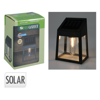 Pro Garden Solar wandlamp | ProGarden | 9 x 63 x 13 centimeter (Kunststof, Zwart) DX9954030 K170106014 - 4