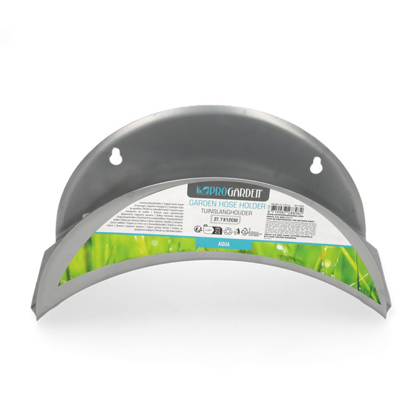 Pro Garden Tuinslang houder | Pro Garden (Voorgeboord, Gietijzer, Zilver) C22216490 K170105382 - 1