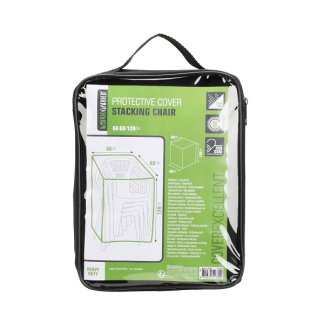 Pro Garden Tuinstoelhoes | Pro Garden | 68 x 68 x 120 cm (Polyester, Zwart) FC4640060 K170103175 - 2