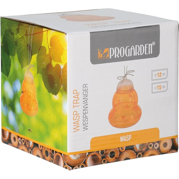 Pro Garden Wespenvanger | Pro Garden | Ø 12.5 x 15 cm | 4 stuks (Herbruikbaar)  V170115756 - 3