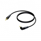 Procab 3.5 mm jack kabel | Procab | 1.5 meter (Stereo, Verguld, 100% koper, Haaks) PB80060 K010412024 Procab 3.5 mm jack kabel | Procab | 1.5 meter (Stereo, Verguld, 100% koper, Haaks) PB80060 K010412024