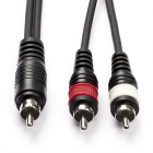 Procab CAB725 Tulp (RCA) - 2x Tulp (RCA) mannelijk kabel 1,5 meter CAB725/1.5 PB07420 K010302062 Procab CAB725 Tulp (RCA) - 2x Tulp (RCA) mannelijk kabel 1,5 meter CAB725/1.5 PB07420 K010302062