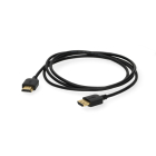 Procab HDMI kabel 2.0 | Procab | CSV210B | 1.5 meter (4K@60Hz, HDR, Slimline, SemiLock connector) PB88841 K010214435 - 1
