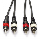 Procab Tulp kabel | M ↔ M | ProCab | 1.5 meter (Stereo) CAB800/1.5 PB09210 K010302079 - 1